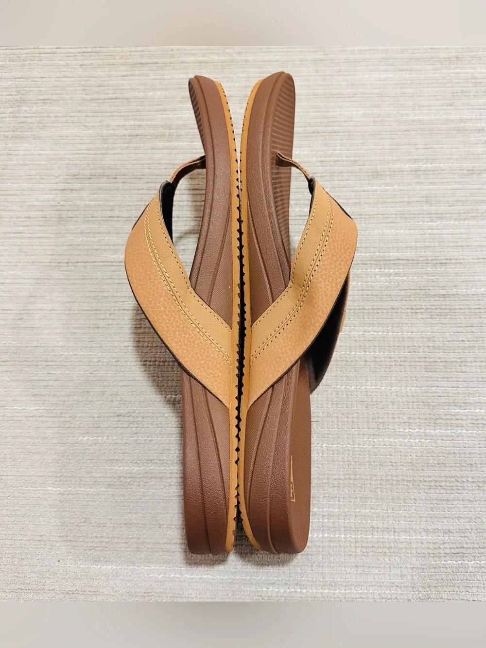 REEF Cushion Spring 2.0 Men's Flip Flop Sandals Bronze Brown Size 13